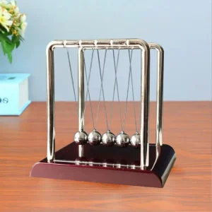 Home Decor Newton's Cradle Metal Pendulum Educational Physics Toy Kinetic Energy Office Stress Reliever Ornament2025new